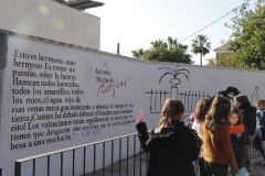 Mural en record a Antonio Machado (Rocafort)