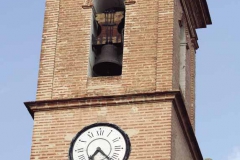 Torre del campanar de l’església de Sant Bertomeu d’Alfara