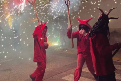 Espectacle dels Dimonis de Massalfassar en Albalat dels Sorells