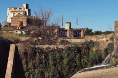 Canó del Carraixet i, al fons, el Molí d’Alfara