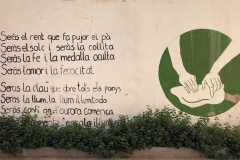 Versos d’Estellés a un mural de Godella