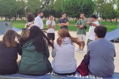 Activitat inclosa a l’Street Art Young per a dissenyar un nou Skate Parc