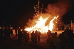 Cremà de la foguera de Sant Antoni a Massalfassar