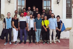 Reunió a la Casa dels Artillers de Foios dels estudis creatius participants