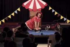 "Bambalina i el circ", actuació infantil de la companyia Recortable