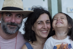 Manel Marí amb la seua família