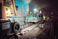 Obres de renovació de túnels