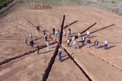 ‘Ferida’, instal·lació d’art efímera ubicada a Alfara del Patriarca en l’edició del 2024 dels ‘Miradors de l’Horta’