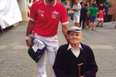 Víctor Bueno amb el Tio Vicent